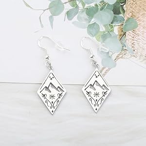 Okeych velaris necklace thorns and roses fan jewelry s jm merch bookish gift  urban country home decor