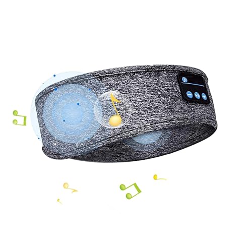 RAUWIZX Bluetooth Music Sleep Headphones, Bluetooth Sports Headphones, Talking Hairband with HD Stereo Speakers for Exercise, Jogging, Yoga, Insomnia, Travel, Meditation Meditation