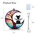 Original CCiaga DIY Dog Angel Memorial Suncatcher with Sympathy Card,Memorial Gifts for Loss of Dog Sympathy Gift,Pet Memorial Gifts for Dogs(3-Life Tree)