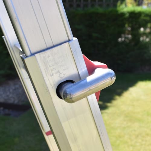 BPS Telescopic Multi Purpose Ladders | Aluminium Ladder | EN131 | Step Stair Ladder | Easy Use (3.00m) 8 BPS Telescopic Multi Purpose Ladders | Aluminium Ladder | EN131 | Step Stair Ladder | Easy Use (3.00m) - Image 8