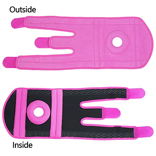 Luwint Kids Youth Neoprene Knee Brace, Open Patella Stabilizer With Adjustable Straps Knee Pads Support For Arthritis, Acl, Relieves Pain, Basketball, Sports, 1 Piece #TOP6