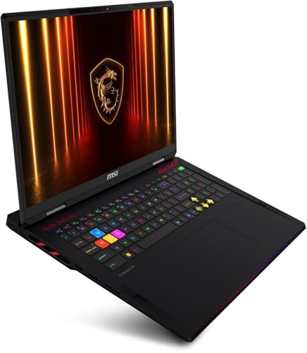 Image of msi Raider 18 HX AI Gaming Laptop 18 inch 120Hz MiniLED 4K Display (Intel Ultra 9-285HX, GeForce RTX 5080, 64GB DDR5, 2x2TB SSD, Copilot, FP Reader, Thunderbolt 5, Win11Home) w /DKZ USB Port Expander