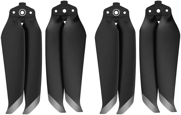 Accessories 4pcs Propellers Low Noise Blades 7238F Props Spare Parts for DJI Mavic Air 2S Mavic Air 2 Drone (Color Silver)