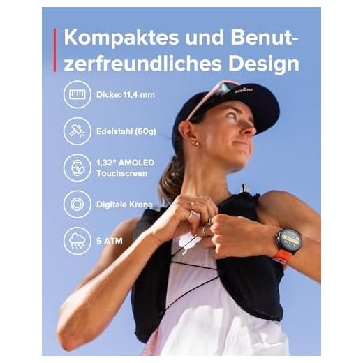 SUUNTO Race S Laufuhr mit AMOLED Display