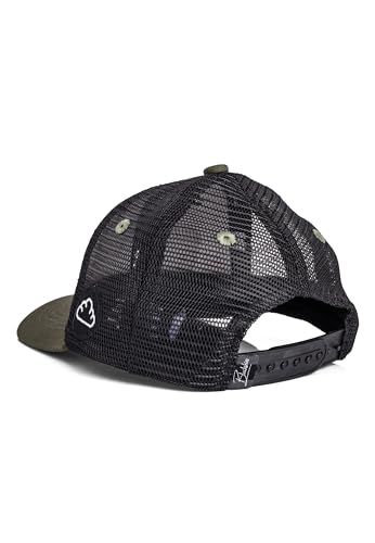 Blackskies Race Casquette de Baseball Enfant | Casquette Enfant Garçon & Fille, Casquette Stylée, Chapeau Cool, Cadeau Parfait pour Naissance, Baptême, Casquette à Visière - Olive-Noir L – vue 5