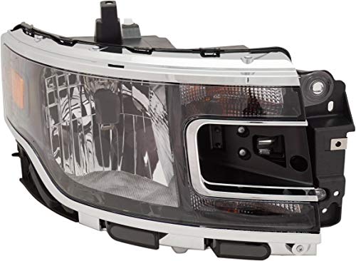 Evan-Fischer Headlight Compatible For 2013-2018 Ford Flex Right Passenger