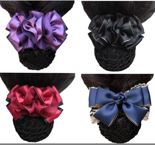 Horquillas para el pelo tipo pinza para peinar moños de flores 2