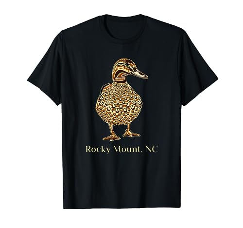 Rocky Mount NC Native American Mallard Duck Birdwatching T-Shirt