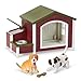 Terra by Battat - Dog House - Toy Dog Figure Playset for Kids 3-Years-Old & Up (5 Pc)