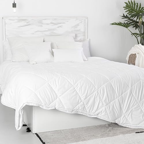 Couette 4 saisons 180x220 cm lit 105 modulable double épaisseur - 4