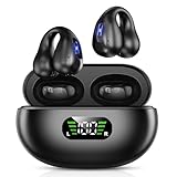 イヤホン bluetooth「2024音質強化·イヤーカフ型の魅力」ワイヤレスイヤホン オープンイヤー イヤホン イヤーカフ イヤホン 耳を塞がないイヤホン 音漏れ抑制 圧迫感ゼロ フィット感 超長時間連続再生 Hi-Fi音質 ENC CVC8.0通話 ノイズキャンセリング ハンズフリー通話 ぶるーとぅーす 高感度ボタン操作 Type-C急速充電 通勤/通学/スポーツ/ゲーム 日本語音声ガイド