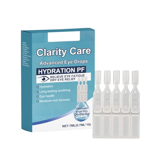 Soothing And Eye Drops For Clear Eye Drops Moisten And Moisturize The Eyes Providing Care To Improve Blurred.Drops For Dry Eyes, Intense Moisturization.7ml