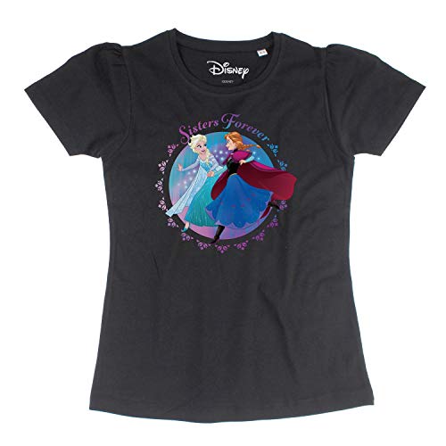 Image of Amazon Brand - Jam & Honey Girls Regular Fit Disney T-Shirt