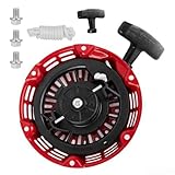 pieces detachees honda crv 2007 [Kit de remplacement complet] Comprend 1 démarreur avec poignée, 1 corde de traction, 3 boulons d'installation et 1 poignée supplémentaire afin que vous ayez toutes les pièces nécessaires pour remplacer le démarreur à recul sur les moteurs compatibles, réduisant les déplacements au magasin et remettant l'équipement au travail rapidement.