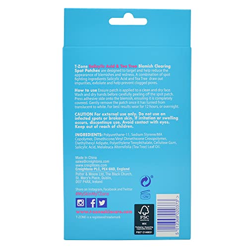 T-Zone Spot B Gone Salicylic Acid Blemish Targeting Spot Patches (24 Pieces) - Image 3