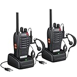 Proster Rechargeable Walkie Talkies 1 Pair - Long Range Two...