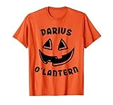 Personalized Darius O'Lantern Halloween Pumpkin Costume T-Shirt