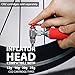 Thinvik CO2 Bike Tire inflator Pump-Compatible with Presta & Schrader Valve Insulated Sleeve. Portable Bicycle Tools CO2 Tires Inflator Kits for Road and Mountain Bikes- CO2 Cartridges NOT Included