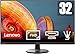 Lenovo D32-40(C22320FD0) 32 Inch PC Monitor | FHD, 1080p, 60Hz, 5ms, HDMI, DP