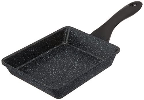 Wahei Freiz RB-1291 Lightweight Egg Grill, Black, 5.5 x 7.5 inches (14 x 19 cm)