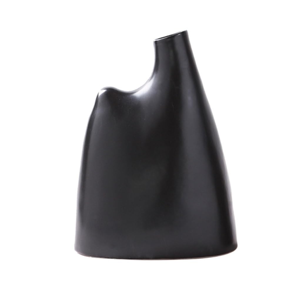 Jarrone Florero Chino Moderno con Forma Especial, jarrón Creativo, decoración de Flores secas, jarrón for Porche, Mesa de Comedor, jarrón for Mesa de té Maceta