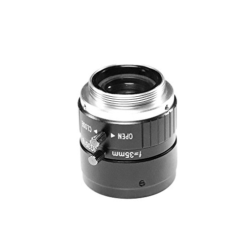 KKmoon 35mm Lente F1.8 CS Mount 5.0 MegaPixel Lente 17.5 Graus de Visão Noturna Infravermelha Para C
