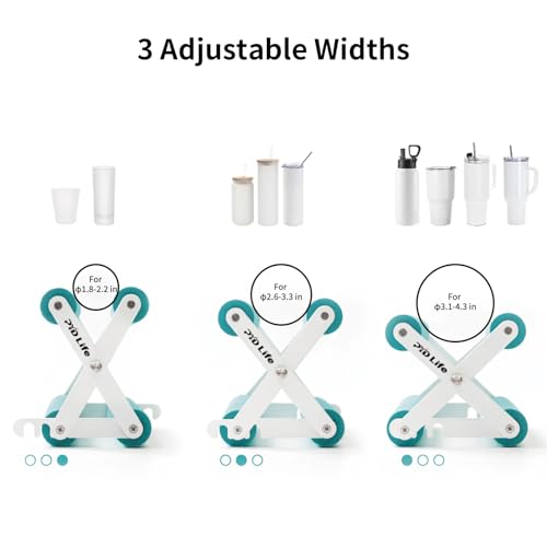 Support de gobelet sublimation PYD Life réglable vert menthe - 4