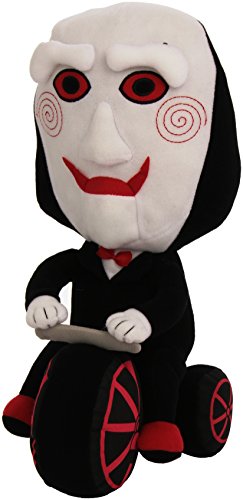 Preisvergleich Produktbild Saw Puppet Clown Plüschfigur auf Dreirad 100% Poly