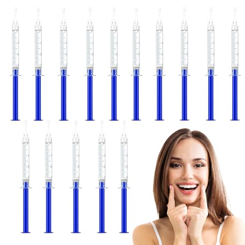 hommova 15 PCS 35% CP Teeth Whitening Gel, 3ML Teeth Bleachi