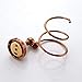 YYONGAO Hair Dryer Holder European Copper Plated Rose Gold Hair Dryer Rack Ceramic Rose Gold Hair Dryer Rack Bathroom Hair Dryer Bracket