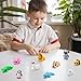 JOYIN 12 Pcs 3D Printed Animals Set, Mini Animals 3D Printed Toys - Cute Articulated Flexible Figurines Fidget Toys for Party Favors Birthday Gifts Desk Pets Office Home Decor