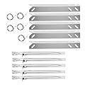 Grill Replacement Parts for Cuisinart GAS9556AS, GAS2456AS,GAS2556AS,GAS1456ASO,GAS1456BSO,GAS9456AS, Cuisinart 2556, Heat Tent Grill Burner for Cuisinart 5 Burner Gas Grill GAS9556AS GAS2556AS