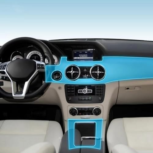 Película protectora de TPU antiarañazos para consola central Benz GLK