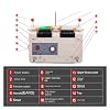 Automatic Threading Machine Thread Winder, Embroidery Factory Garment Factory Thread Rewinder Computer Threading Machine for Motor Coils