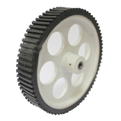 Robosoft Systems 100 x 20 MM Wheels for 6mm shaft for robotics DIY for 12 V DC Gear motor (4 PC) (B00XYDS24G) Amazon Price History, Amazon Price Tracker