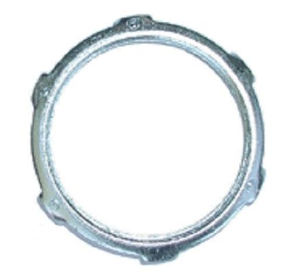 Bridgeport 108-S 3-Inch UL Conduit Locknut, 25-Pack