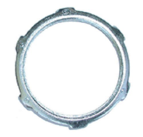 Bridgeport106-S 2-Inch UL Steel Conduit Locknut, 50-Pack