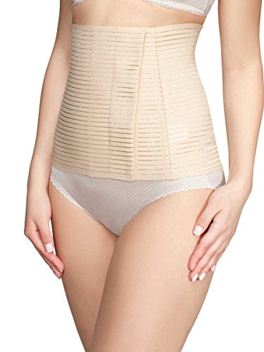 NID D'ANGE Faja de Embarazo Postnatal para Mujer (Beige, 116)