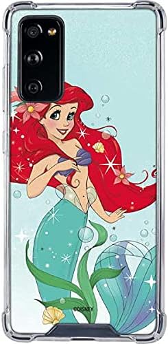 Skinit Funda transparente para teléfono compatible con Samsung Galaxy S20 FE, diseño oficial de Disney Ariel Sparkles Skinit Funda transparente para teléfono compatible con Samsung Galaxy S20 FE, diseño oficial de Disney Ariel Sparkles