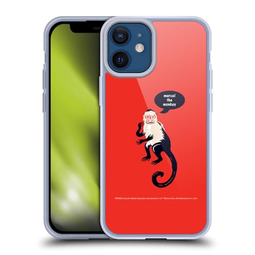 Funda silicona iPhone 12 Mini Friends Marcel antigolpes y flexible
