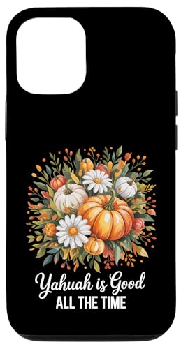 秋の花 パンプキン ヤフア Is Good All Time スマホケース iPhone 12/12 Pro 用