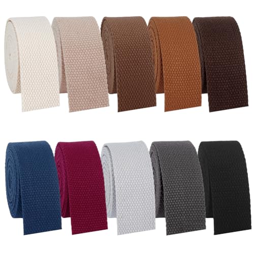 Sangle en coton 32mm ruban de couture robuste de 18m pour loisirs créatifs