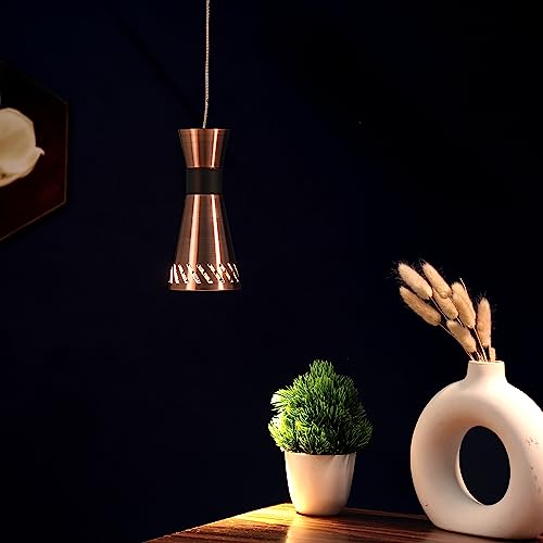 FILLISKA® Luxurious Hanging/Pendant Light (9 Watt Black & Copper)