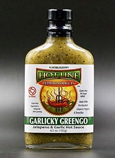 HOT LINE PEPPER PRODUCTS Sauce Garlicky Greengo, 6.5 OZ