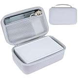 RIYADAone Hartschalen Schutzhülle Tasche Geeignet für Liene Amber M100/M200 Farbsublimation Sofortbilddrucker und Handy Fotodrucker (Weiß)