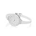 Produktbild HOOPS Uhren Chérie Diamond Damen Uhrzeit Weiss - 2593LBS02
