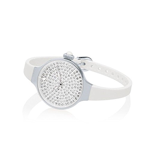 Preisvergleich Produktbild HOOPS Uhren Chérie Diamond Damen Uhrzeit Weiss - 2593LBS02