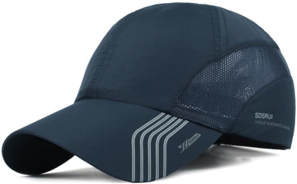 Outdoor Sun Visor Hats Lightweight Waterproof Breathable Sports Hat UPF50+ Ultra Thin Cooling Baseball Hats