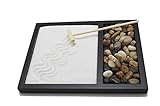Sand & Rock Zen Garden Kit with rake by Tatum & Shea