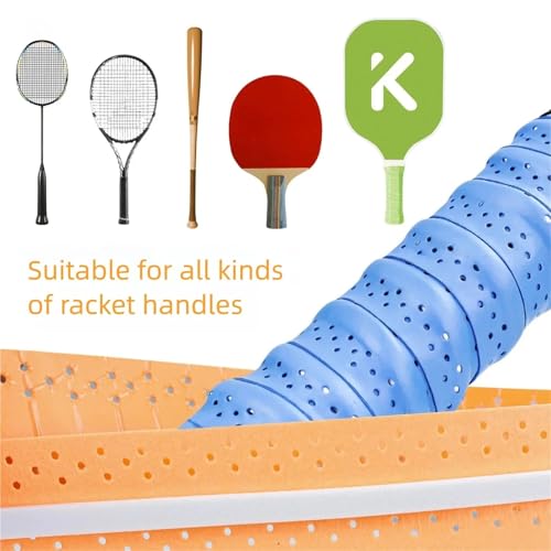Grip de badminton multicolore pour vos matchs de pickleball en famille